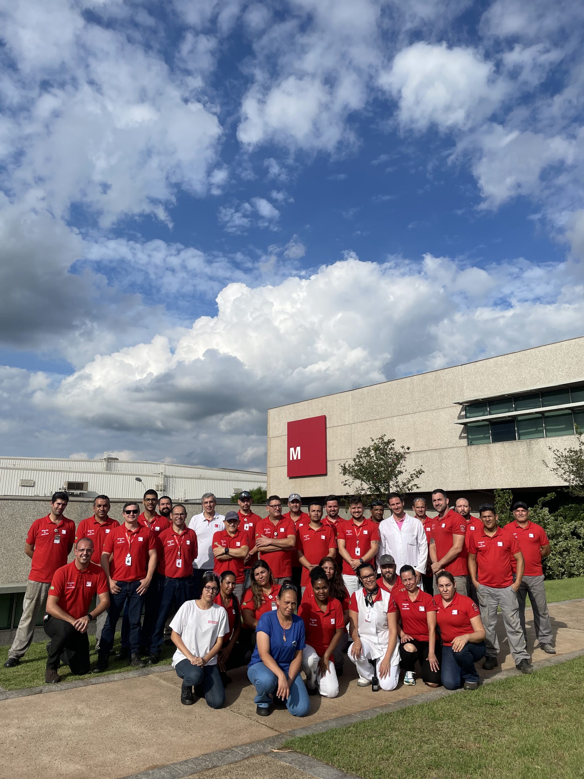 Simulado de emergência